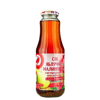 Auchan Apple-Raspberry Juice 1l - buy, prices for Auchan - photo 1