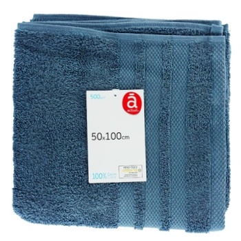 Actuel Towel 500GSM 50*100cm - buy, prices for Auchan - photo 1