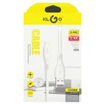 Klgo Data Transfer Cable USB-IOS S-94Z 2.4A 1m