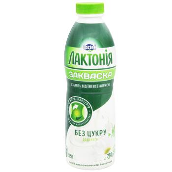 Закваска Лактония без сахара 2,2% 750г - купить, цены на МегаМаркет - фото 1