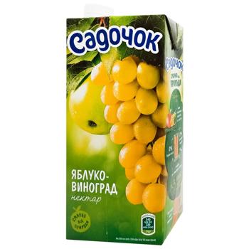 Sadochok Apple-Grape Nectar 0.95l - buy, prices for Tavria V - photo 1