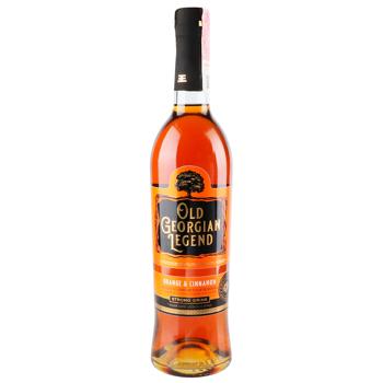 Напиток алкогольный Old Georgian Legend апельсин и корица 36% 0,5л - купить, цены на Идеал - фото 1
