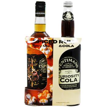 Tanduay Spiced Especia Rum 40% 0.7l and Fentimans Classic Curiosity Cola Drink 0.7l