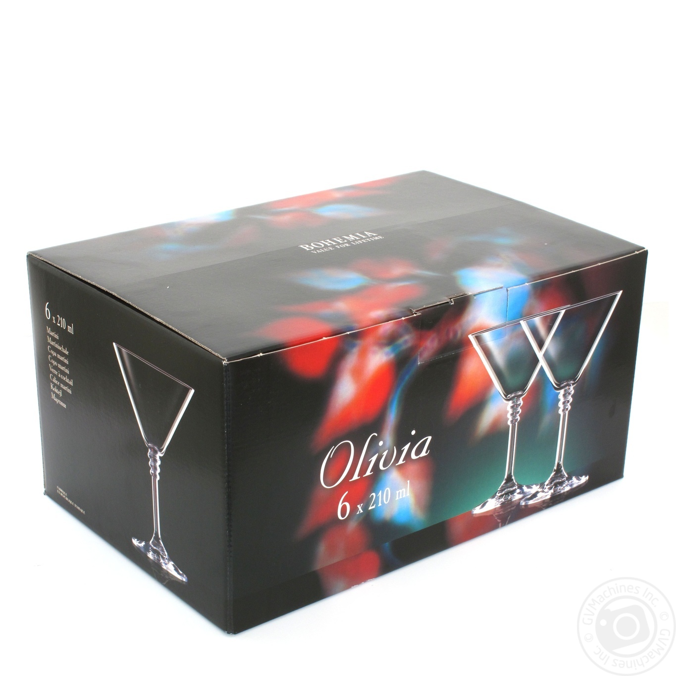 

Бокалы Вohemia Olivia для мартини 6шт 210мл