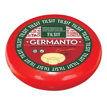 Сир Germanto Tilsit 48%, кг (Dziugas) - купити, ціни на Чудо Маркет - фото 1