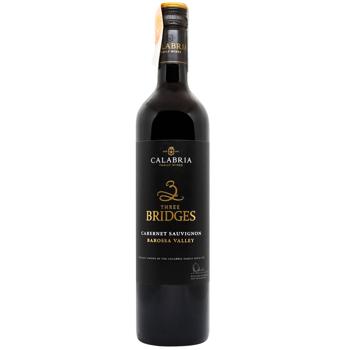 Three Bridges Cabernet Sauvignon Red Dry Wine 14% 0.75l - buy, prices for WINETIME - photo 1