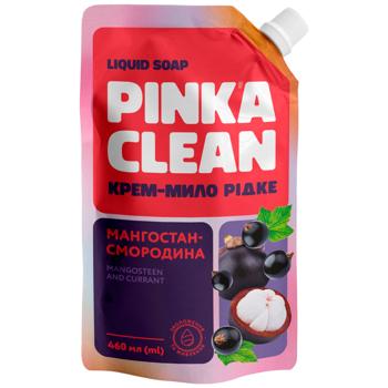 Крем-мыло жидкое Pinka Clean Мангостан и смородина 460мл