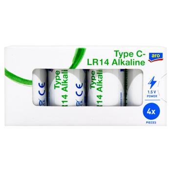 Aro Alkaline Battery C-LR14 4pcs - buy, prices for - photo 3