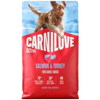 Корм сухий Carnilove Active з лососем та індичкою для собак всіх порід 4кг - купити, ціни на MasterZoo - фото 1