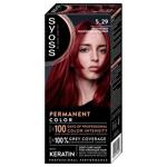 Крем-краска для волос Syoss Permanent Color 5-29 Насыщенный красный 115мл