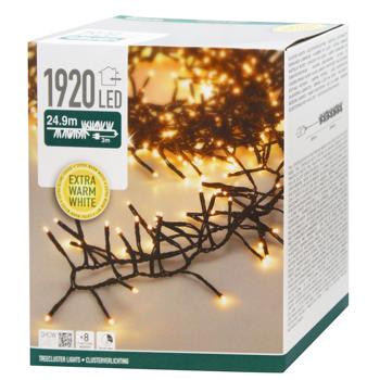 Гирлянда электрическая Koopman наружная 1920 LED 27,9м экстра теплый белый - купить, цены на NOVUS - фото 1