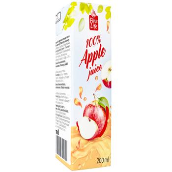 Fine Life Apple Juice 200ml