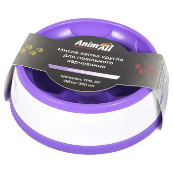 AnimAll Flower Bowl for Slow Feeding 300ml
