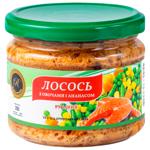 Лосось рубаний Rubanenko з овочами та ананасом 250г