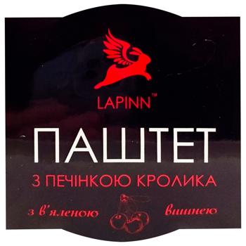 Паштет Lapinn Нежный из печени кролика с вишней 95г - купить, цены на Восторг - фото 3