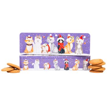 Печиво Farmhouse Biscuits Christmas Cat імбирне 225г