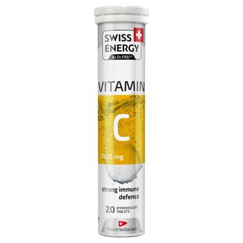 Swiss Energy Vitamin C 1000mg 20 effervescent tablets