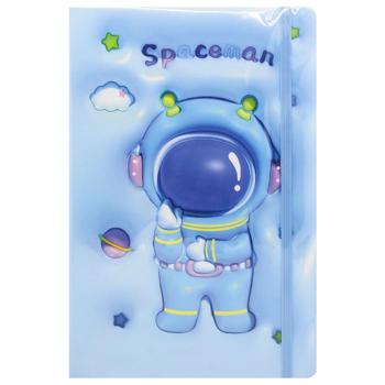 Блокнот на резинке Malevaro Astronaut А5 80 листов - купить, цены на ULTRAMARKET - фото 4