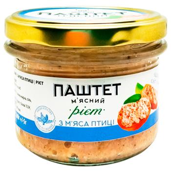 Паштет Шеф-Повар Риет из птицы 200г