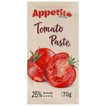 Паста томатна Appetite 70 г - купить, цены на Эпицентр FOOD - фото 1
