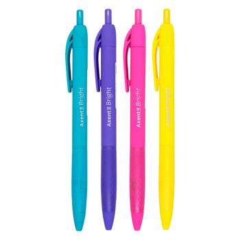 Axent Bright Automatic Blue Ball Pen in Assortment - buy, prices for ULTRAMARKET - photo 1