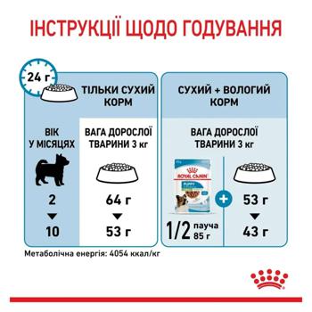 Корм вологий Royal Canin з домашньою птицею для цуценят мініатюрних порід 3+1шт х 85г - купити, ціни на MasterZoo - фото 5