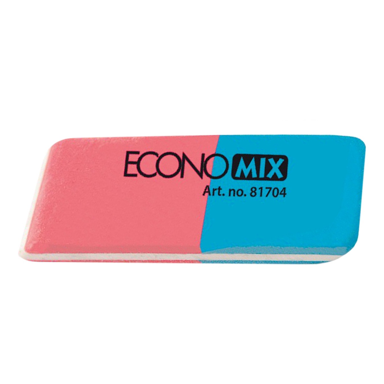 

Резинка Economix для карандаша и чернил красно-синяя E81704