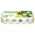 Organic Eggs Molodylni Chicken Eggs 10pcs