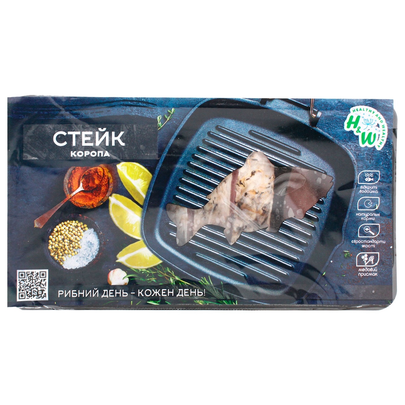 

Карп стейк вакуумная упаковка
