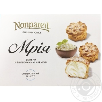 Nonpareil Mriya eclair cake 300g - buy, prices for NOVUS - photo 1