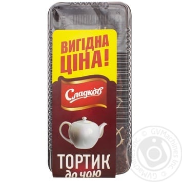 Sladkov Cake For Tea 350g - buy, prices for Tavria V - photo 1