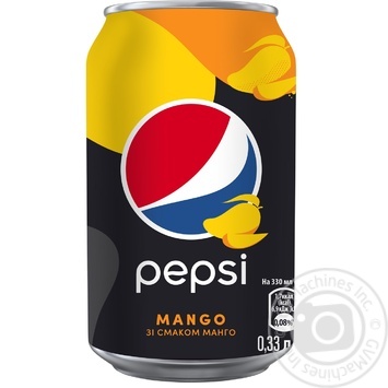 Напиток Pepsi манго 0,33л ж/б купить от 8.90 грн – Сладкая вода ...