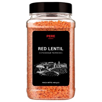 Pere red lentil 400g - buy, prices for COSMOS - photo 1