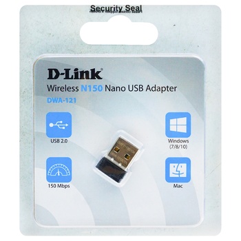 Адаптер Wi-Fi D-Link N150 беспроводной USB 2.0 - купить, цены на Auchan - фото 1