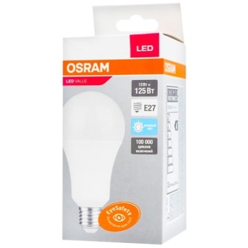 Лампочка Osram LED 13W E27 - купити, ціни на Auchan - фото 1