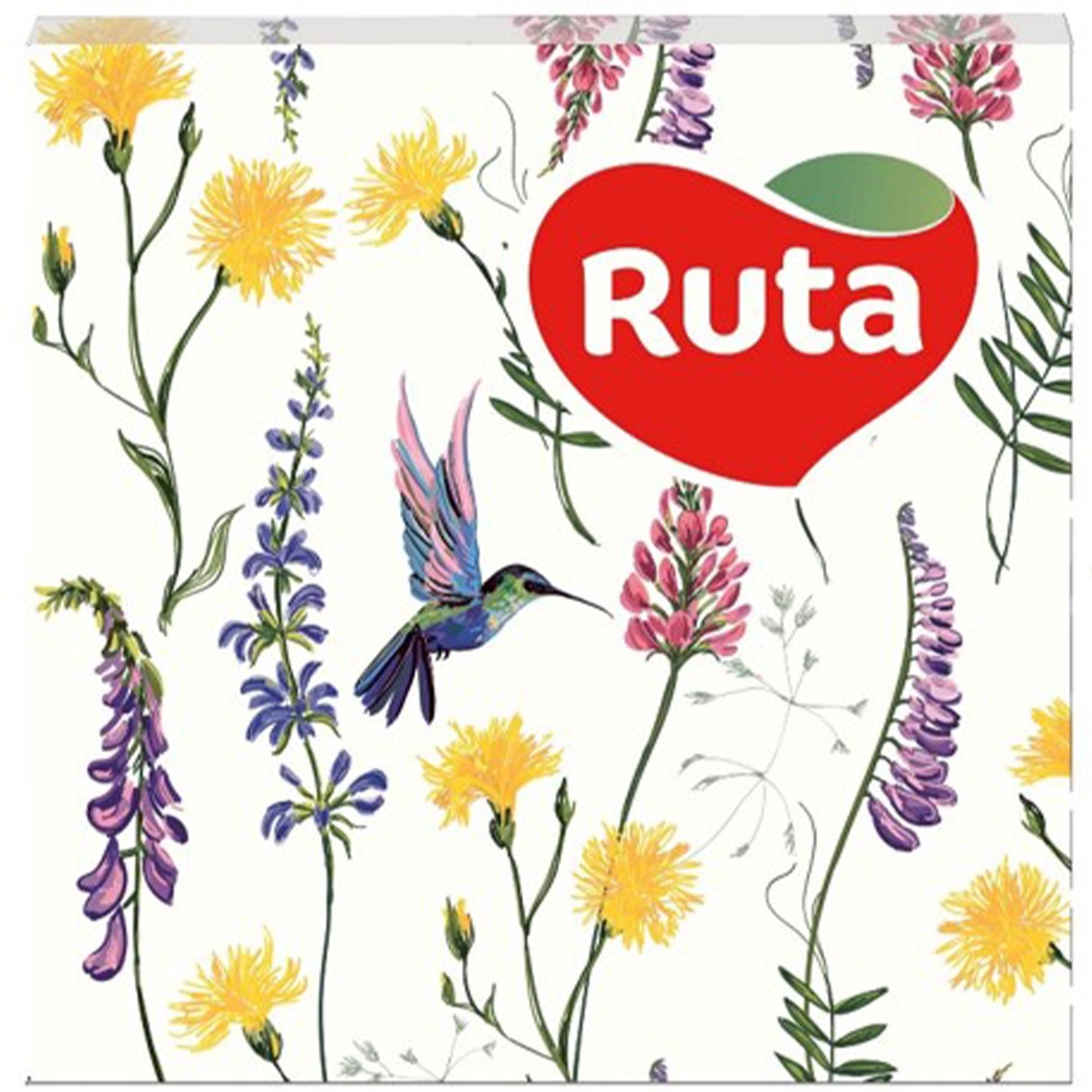 

Салфетки Рута Весняна мелодія праздничные двухслойные 33х33 20шт