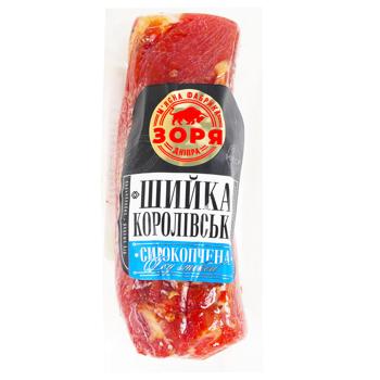 Шейка Зоря Днепра Королевская сырокопченая высший сорт - купить, цены на Чудо Маркет - фото 2