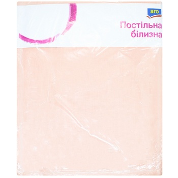 ARO sheet with 200х220sm pink color - buy, prices for Auchan - photo 1