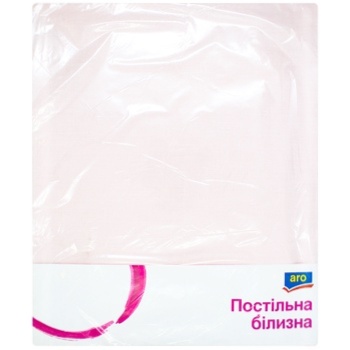 ARO sheet with 200х240sm pink color - buy, prices for Auchan - photo 1