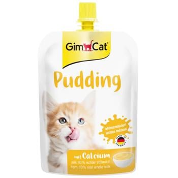 Ласощі для котів GimCat Pudding 150 г (молоко)