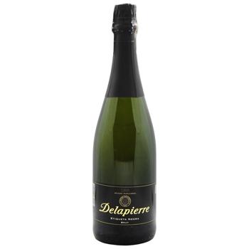 Вино игристое Delapierre Negra Brut брют белое 11,5% 0,75л - купить, цены на ULTRAMARKET - фото 1