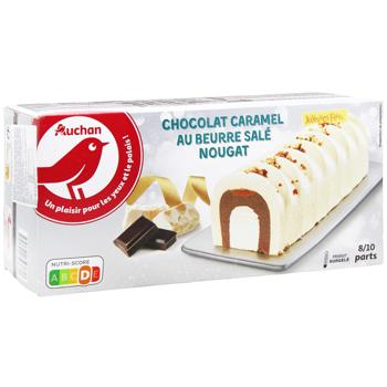 Десерт Auchan Шоколад Соленая карамель Нуга 545г - купить, цены на - фото 3