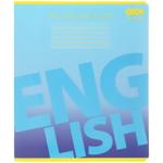 Тетрадь предметная ZiBi Gradient Английский язык клетка 48 листов