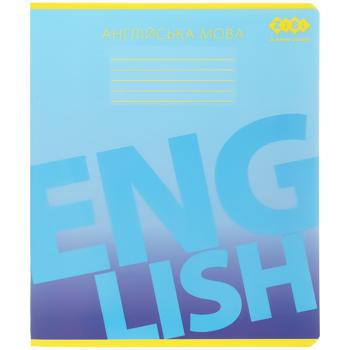 ZiBi Gradient English Checkered Subject Notebook 48 Sheets - buy, prices for Tavria V - photo 1