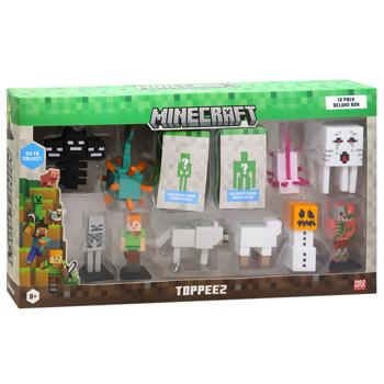 Minecraft 12 Collectible Figure-Toppers Deluxe Set Toy - buy, prices for ULTRAMARKET - photo 3