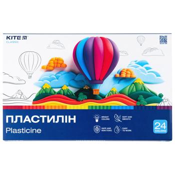 Kite Classic Plasticine 24 Colors 480g - buy, prices for METRO - photo 1