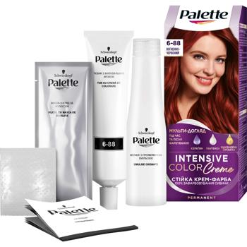 Palette Intensive Color 6-88 (R15) Fire-Red Hair Dye 110ml - buy, prices for NOVUS - photo 2