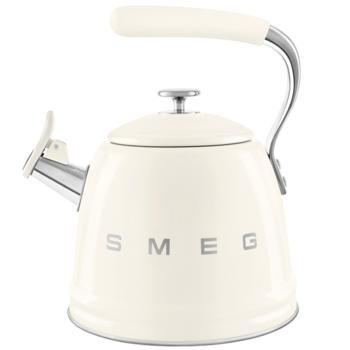 Smeg 50x Whistling Kettle Cream