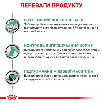 Royal Canin Satiety Weight Management Dry Food for Overweight Cats 3.5kg - buy, prices for MasterZoo - photo 4