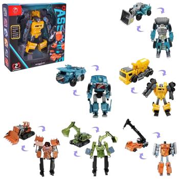 Трансформер Країна іграшок Будівельна техніка в асортименті (908-2B1/2/3/4/5/6) - купить, цены на Auchan - фото 1